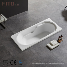 Chinese Acrylic Standard Size Bath Tub Low Price Bathroom Drop In Bathtub